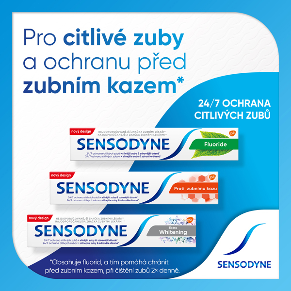 Sensodyne Toothpaste bleaching Extra Whitening 100ml Dantų emalį stiprinanti priemonė