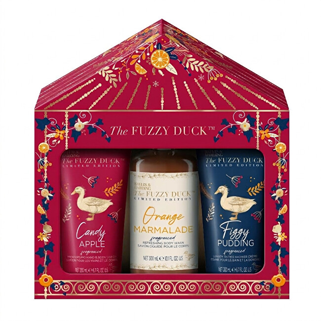 Baylis & Harding The Fuzzy Duck Body Care Gift Set 3 pcs Vonios ir du&scaron;o priemonė Moterims