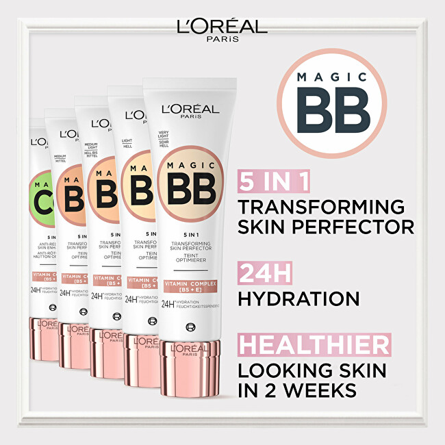 L'Or&eacute;al Paris CC cream Magic (Anti-Redness Skin Enhancer) 30 ml 30ml CC kremas