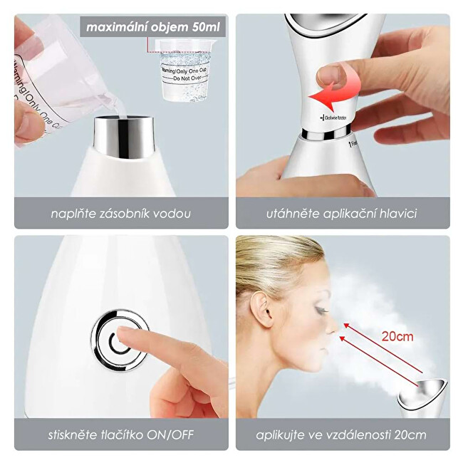 BeautyRelax Facial sauna Steamtouch Slim kosmetinis prietaisas