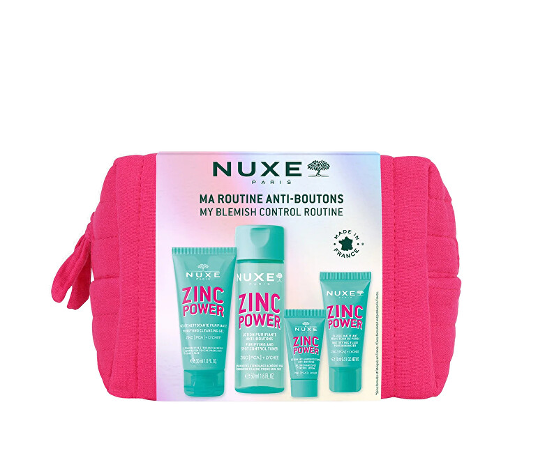 Nuxe Nuxe Zinc Power Travel Kit Aknė ir spuogai Moterims