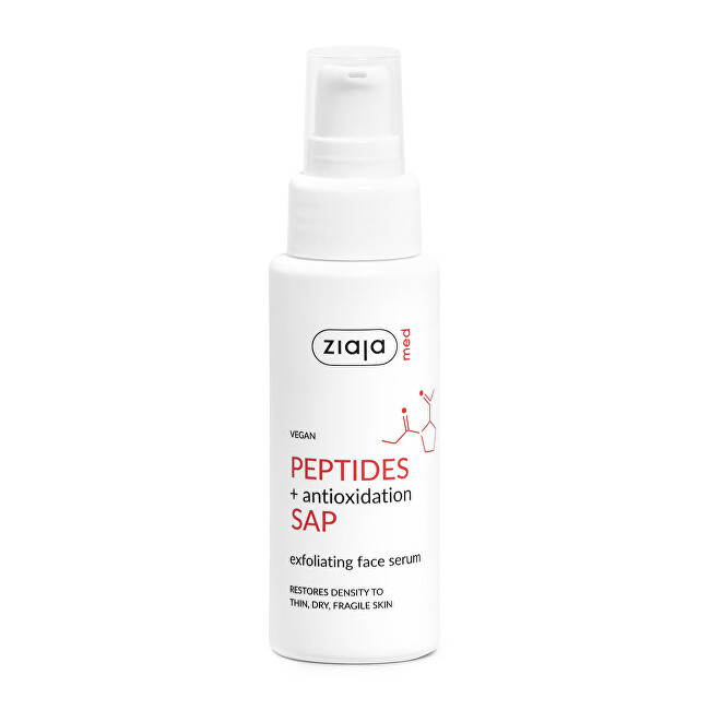 Ziaja Exfoliating Face Serum 50 ml 50ml makiažo valiklis