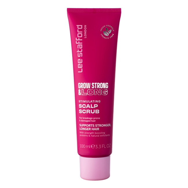Lee Stafford Peeling for the scalp Grow Strong & Long Scalp Scrub 100 ml 100ml galvos odos &scaron;veitiklis