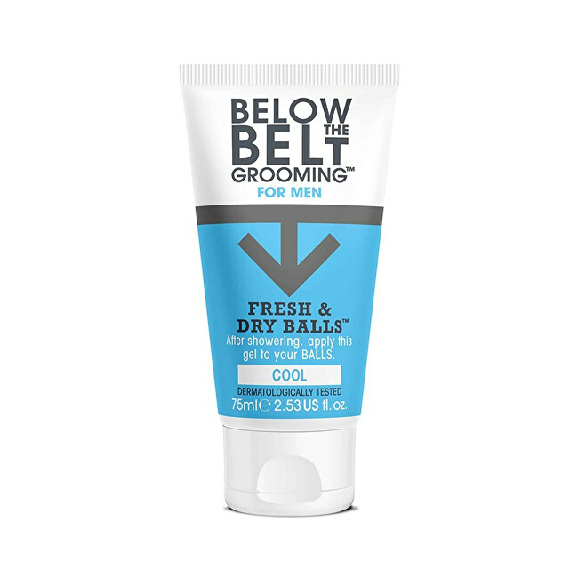 Below the Belt Gel for intimate areas in a gift box Cool (Fresh & Dry Balls) 75 ml 75ml Intymios higienos priemonė