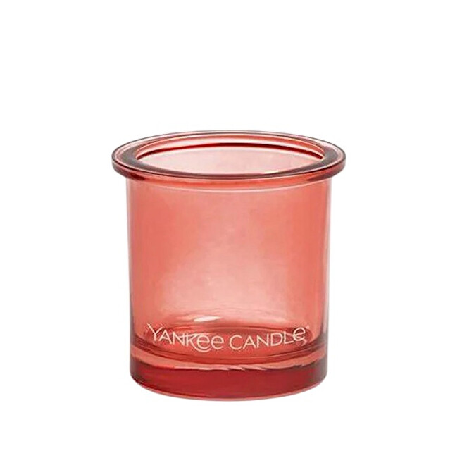 Yankee Candle Pop Tea Light Votive Holder Coral kvepianti žvakė