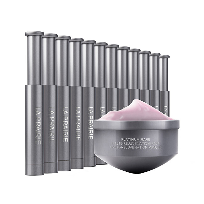 La Prairie Platinum Rare (Haute-Rejuvenation Mask Refill) 20 ml + 12 x 0.7 ml nightly two-phase skin cell renewal care 20ml Moterims