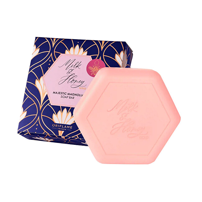 Oriflame Milk Soap & Honey Gold Majestic Magnolia (Soap Bar) 75 g Moterims Oriflame Milk Soap & Honey Gold Majestic Magnolia (Soap Bar) 75 g Moterims