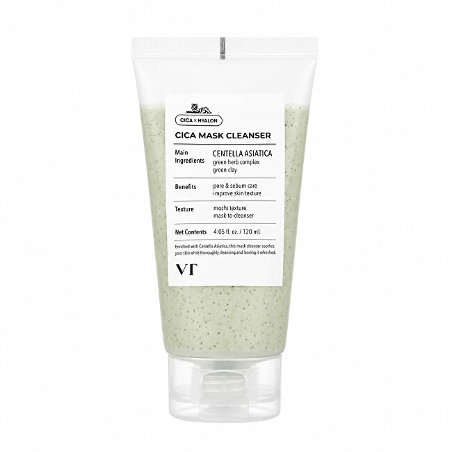 VT Cosmetics Cica Mask Cleanser 120 ml 120ml makiažo valiklis