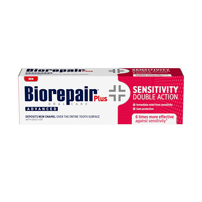 Biorepair Toothpaste Plus Advanced Sensitivity Toothpaste 75 ml 75ml Dantų emalį stiprinanti priemonė