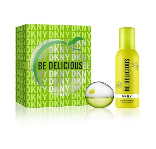 DKNY Be Delicious - EDP 30 ml + sprchov&aacute; pěna 150 ml 30ml Be Delicious - EDP 30 ml + sprchov&aacute; pěna 150 ml Kvepalai Moterims Rinkinys