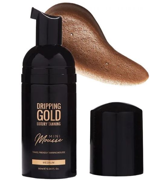 Dripping Gold Mini Mousse Cestovn&iacute; samoopalovac&iacute; pěna medium savaiminio įdegio kremas