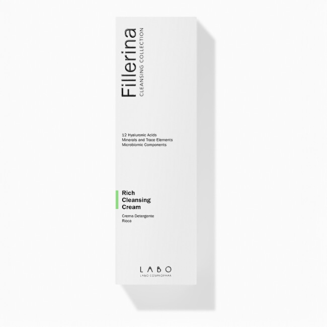Fillerina Cleansing Cream for Dry and Very Dry Skin Cleansing Collection (Rich Cleansing Cream) 150 ml 150ml makiažo valiklis
