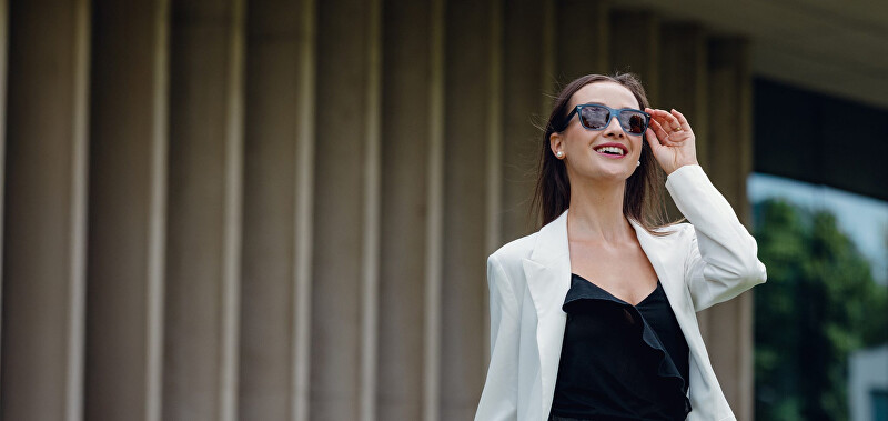 Vuch Polarized sunglasses Ferdy Vertical Blue akiniai nuo saulės