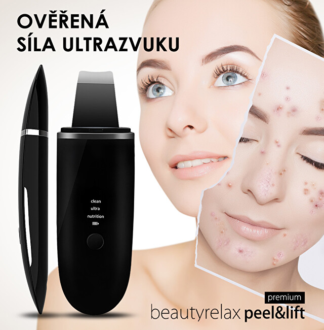 BeautyRelax Ultrasonic spatula Peel & Lift Premium BR-1540 kosmetinis prietaisas