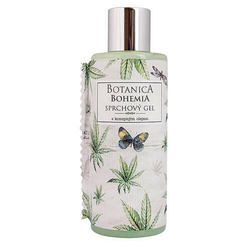 Bohemia Gifts Shower gel with hemp oil Botanica Bohemia 200 ml 200ml Unisex