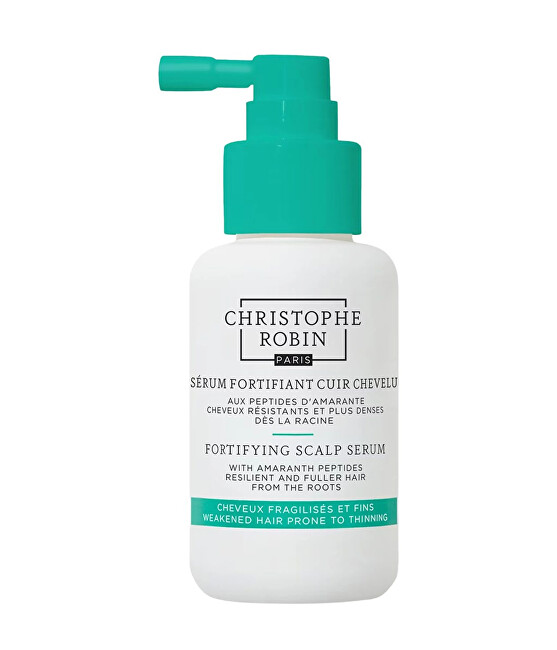 Christophe Robin Fortifying Scalp Serum 50 ml 50ml atstatomoji plaukų priežiūros priemonė