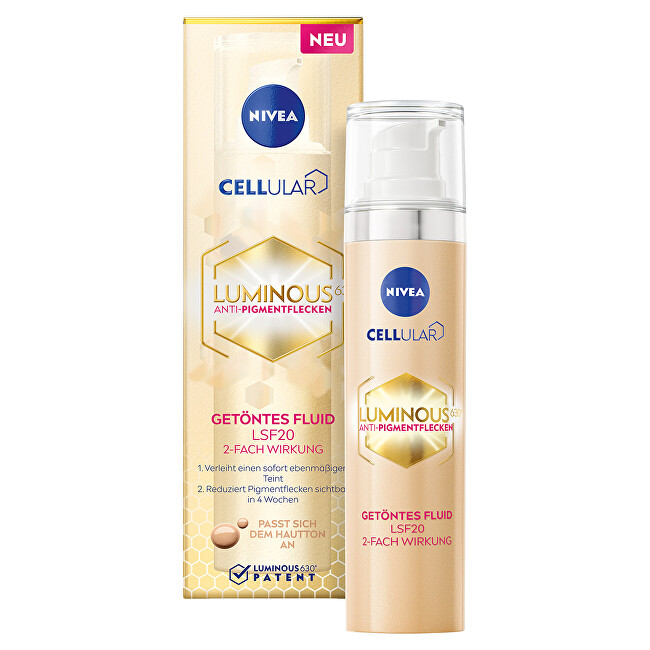 Nivea Toning cream against pigment spots Cellular Luminous 630 40 ml 40ml Moterims