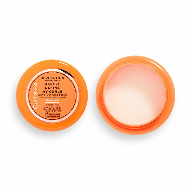 Revolution Haircare Revolution Haircare, Deeply Define My Curls Leave In Styling Cream, Hair Care nenuplaunama plaukų priežiūros priemonė