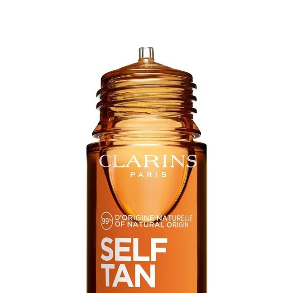Clarins Selftan self (Radiance-Plus Gold en Glow Booster) 30 ml 30ml savaiminio įdegio kremas