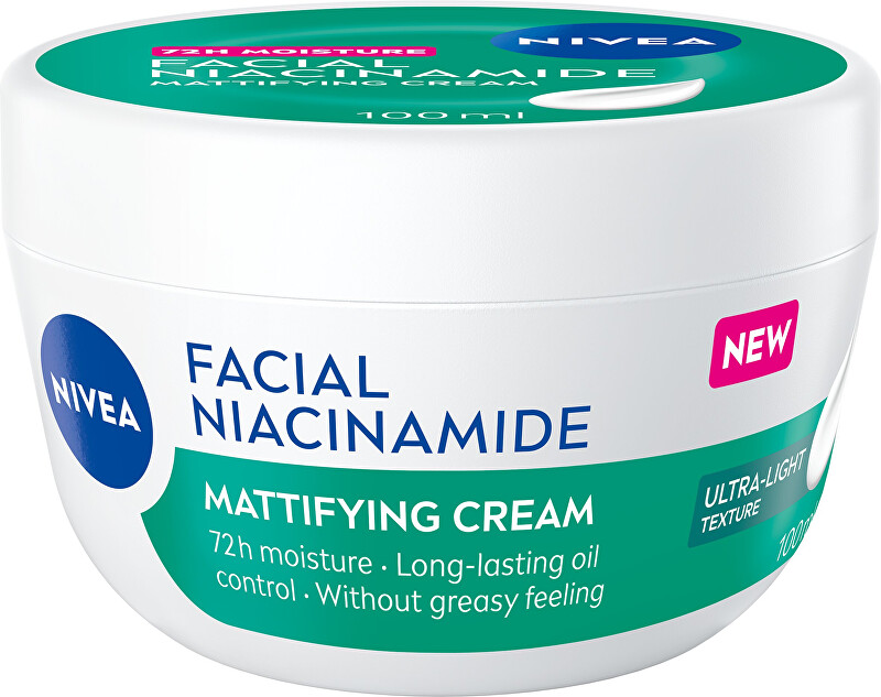 Nivea Mattifying Cream Facial Niacinamide Aknė ir spuogai Moterims