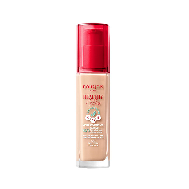 BOURJOIS Paris Healthy Mix Clean & Vegan Radiant Foundation 30ml makiažo pagrindas