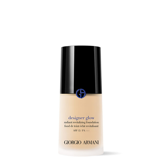 Giorgio Armani Brightening liquid make-up SPF 15 Designer Glow (Radiant Revitalizing Foundation) 30 ml 4 Moterims