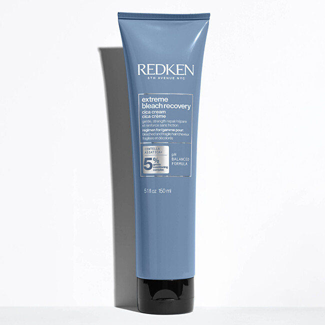 Redken Cica Leave-In Cream For Lightened, Fine And Brittle Hair Extreme Bleach Recovery (Cica Cream) 150ml atstatomoji plaukų priežiūros priemonė