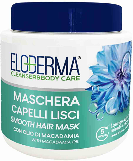 Eloderma Mask with macadamia oil for fine hair ( Hair Mask) 500 ml 500ml Moterims