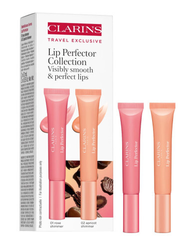 Clarins Lip Perfector Collection 2 x 12 ml lip gloss set 12ml Moterims