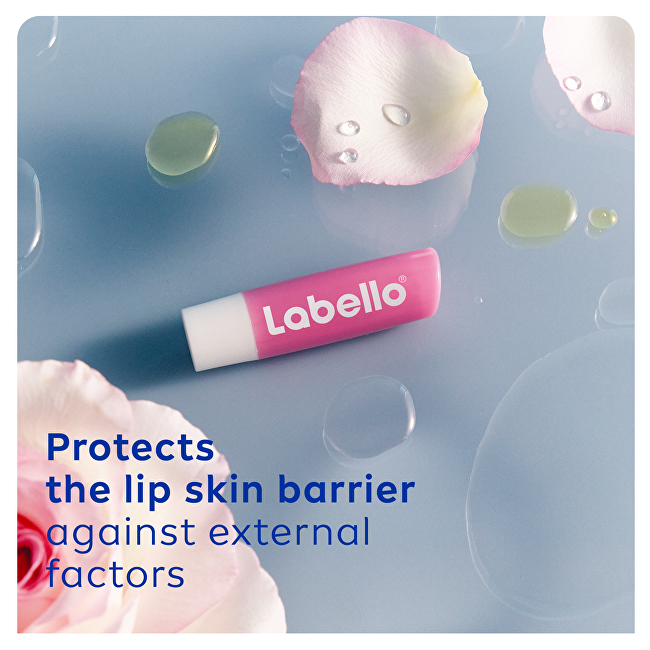Labello Soft Ros&eacute; Caring Lip Balm 4.8 g lūpų balzamas