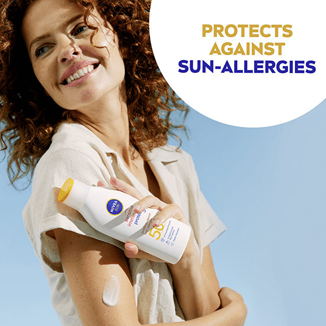 Nivea Protective lotion for sensitive skin SPF 50+ Sun Sensitive Protect 200 ml 200ml Unisex
