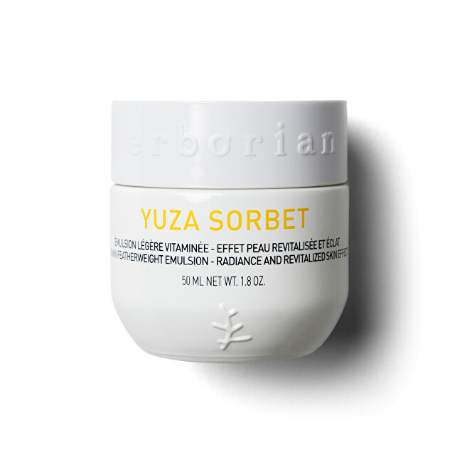 Erborian Antioxidant day cream Yuza Sorbet (Vitamin Featherweight Emulsion) 50 ml 50ml vietinės priežiūros priemonė