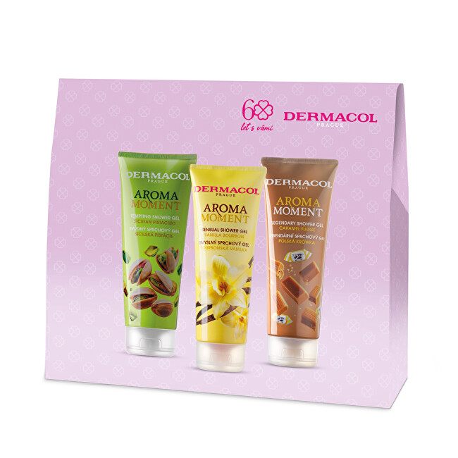 Dermacol Aroma Moment Sweet Mix - D&aacute;rkov&aacute; sada Vonios ir du&scaron;o priemonė Moterims