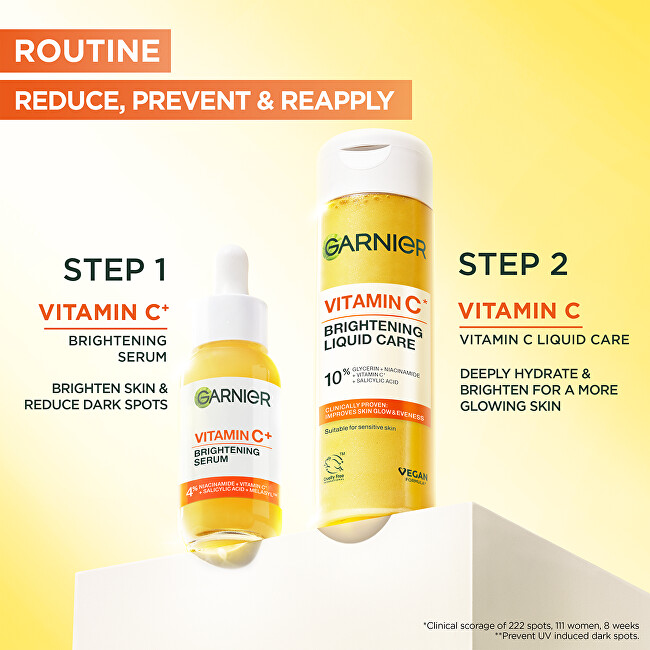 Garnier Brightening Skin Essence Vitamin C* (Brightening Liquid Care) 120 ml 120ml Moterims