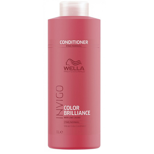 Wella Professionals Conditioner for Fine to Normal Hair Invigo Color Brilliance (Vibrant Color Conditioner) 1000ml plaukų balzamas