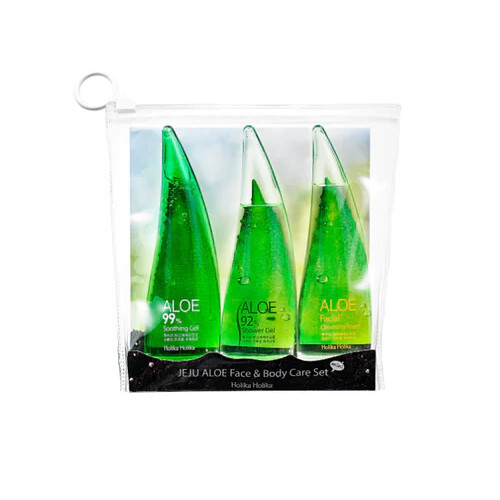 Holika Holika Jeju Aloe Face & Body Care Set Moterims