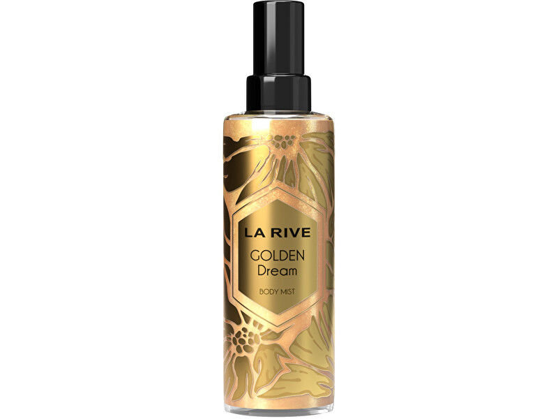 La Rive Golden Dream - třpytiv&yacute; tělov&yacute; sprej 200ml Moterims