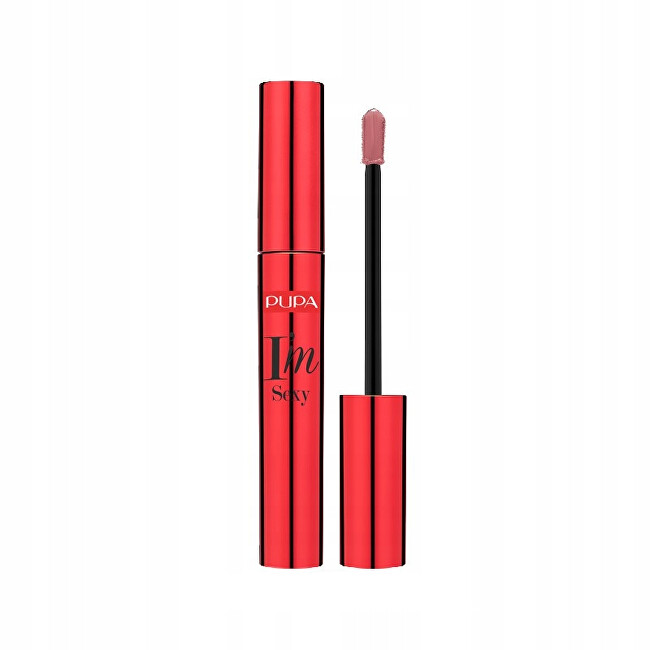 PUPA Milano Liquid lipstick I`m Sexy (Vinyl Effect Liquid Lip Color) 2.7 ml 006 Strawberry Red Moterims