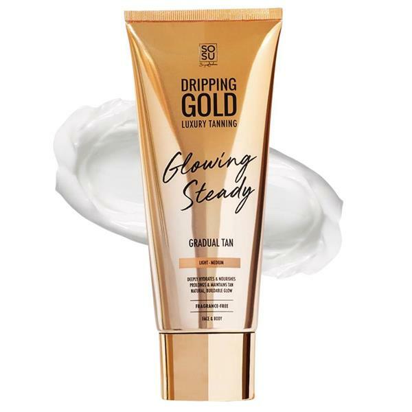 SOSU by Suzanne Jackson Self-tanning cream Light / Medium Dripping Gold Glowing Steady (Gradual Tan) 200 ml 200ml Moterims