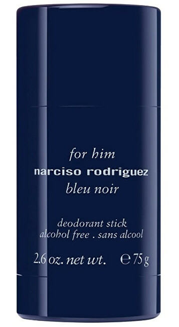 Narciso Rodriguez For Him Bleu Noir - tuhý deodorant 75g Vyrams