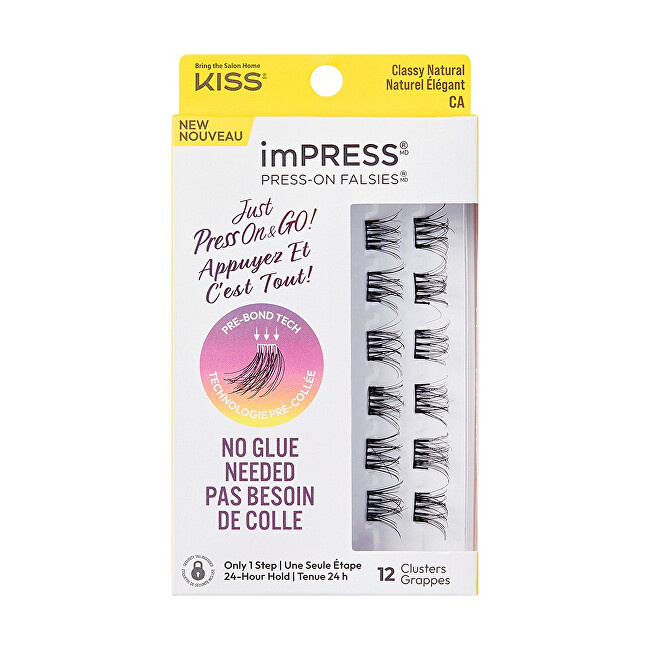 Kiss ImPRESS 01 Classy Natural Lashes Moterims