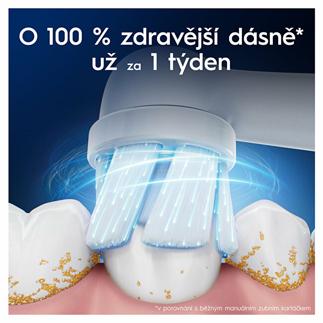Oral B IO Gentle Care brush heads 4 pcs dantų &scaron;epetėlis