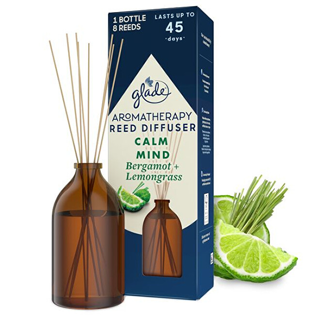 Glade Aromatherapy Reed Calm Mind Lazdelės namų kvapui Unisex