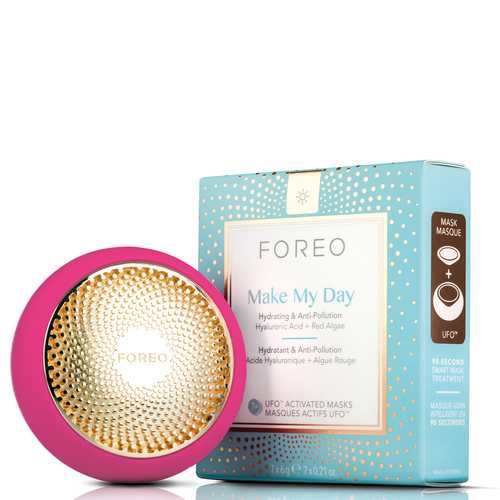 Foreo UFO &trade; 2 Sonic device for accelerating the effects of a face mask Mint vietinės priežiūros priemonė
