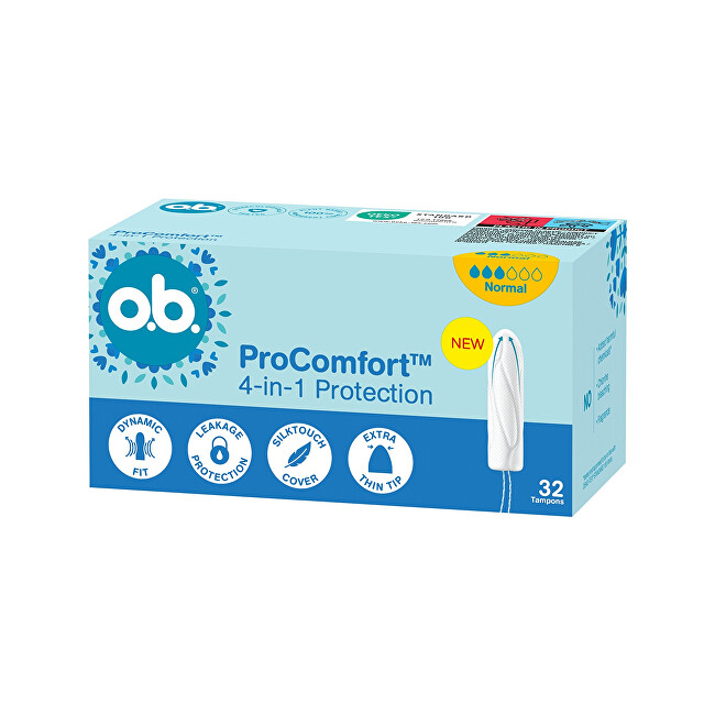o.b. ProComfort Normal Tampons 32 ks Intymios higienos priemonė