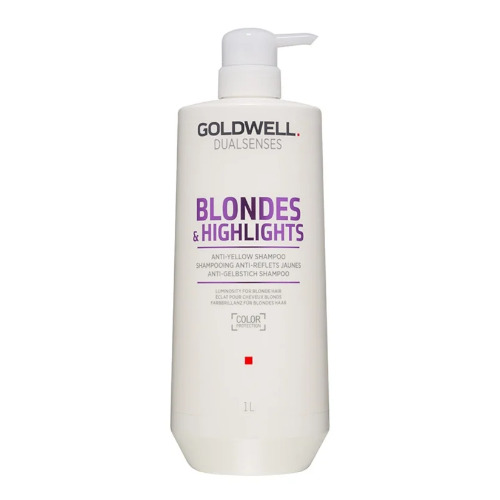 Goldwell Dualsenses Blonde s & Highlights Hair Dualsenses Blonde s & Highlights (Anti-Yellow Shampoo) 1000ml &scaron;ampūnas