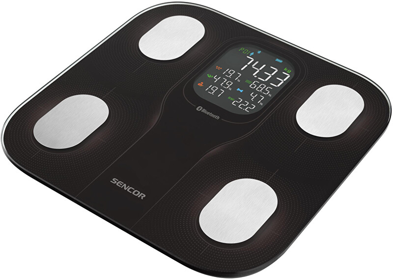 Sencor Personal scale SBS 9002BK Moterims