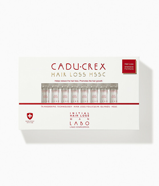 Cadu-Crex Treatment for beginning hair loss for men Hair Loss HSSC 20 x 3.5 ml 3.5ml Vyrams