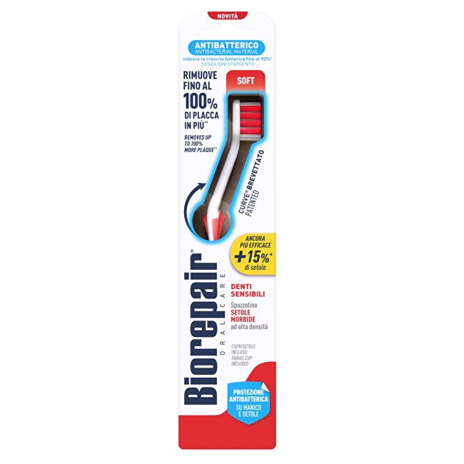 Biorepair Antibacterial Toothbrush Soft Dantų &scaron;epetėlis Unisex