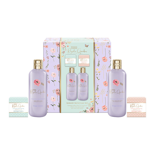 Baylis & Harding Gift set Lavender & Rosehip tea Set of 4 pcs Moterims